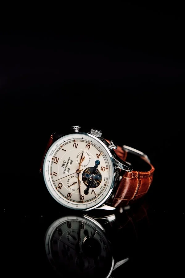 Minimalist Bauhaus Luxury Quartz Watch Editorial Inspiration