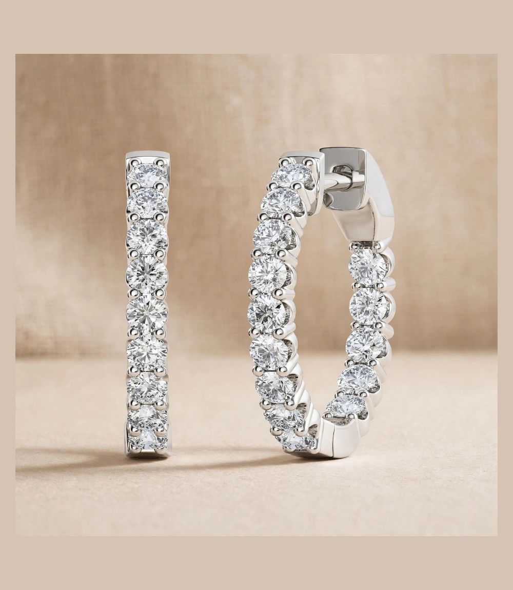 sovesi 14K Gold Plated Hoop Earrings for Women Chunky Gold Hoops Small 22mm