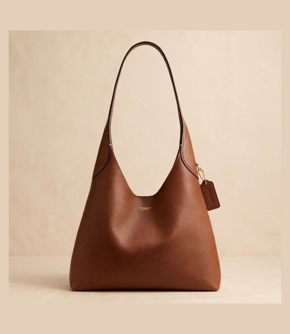 Coach Brooklyn shoulder bag 28 in maple - genuine designer bag benchmark