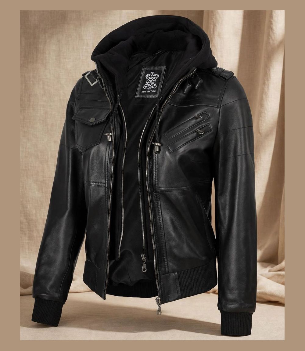 Best faux leather jackets for women on Amazon 2026 - Fahsyee faux leather jacket in black