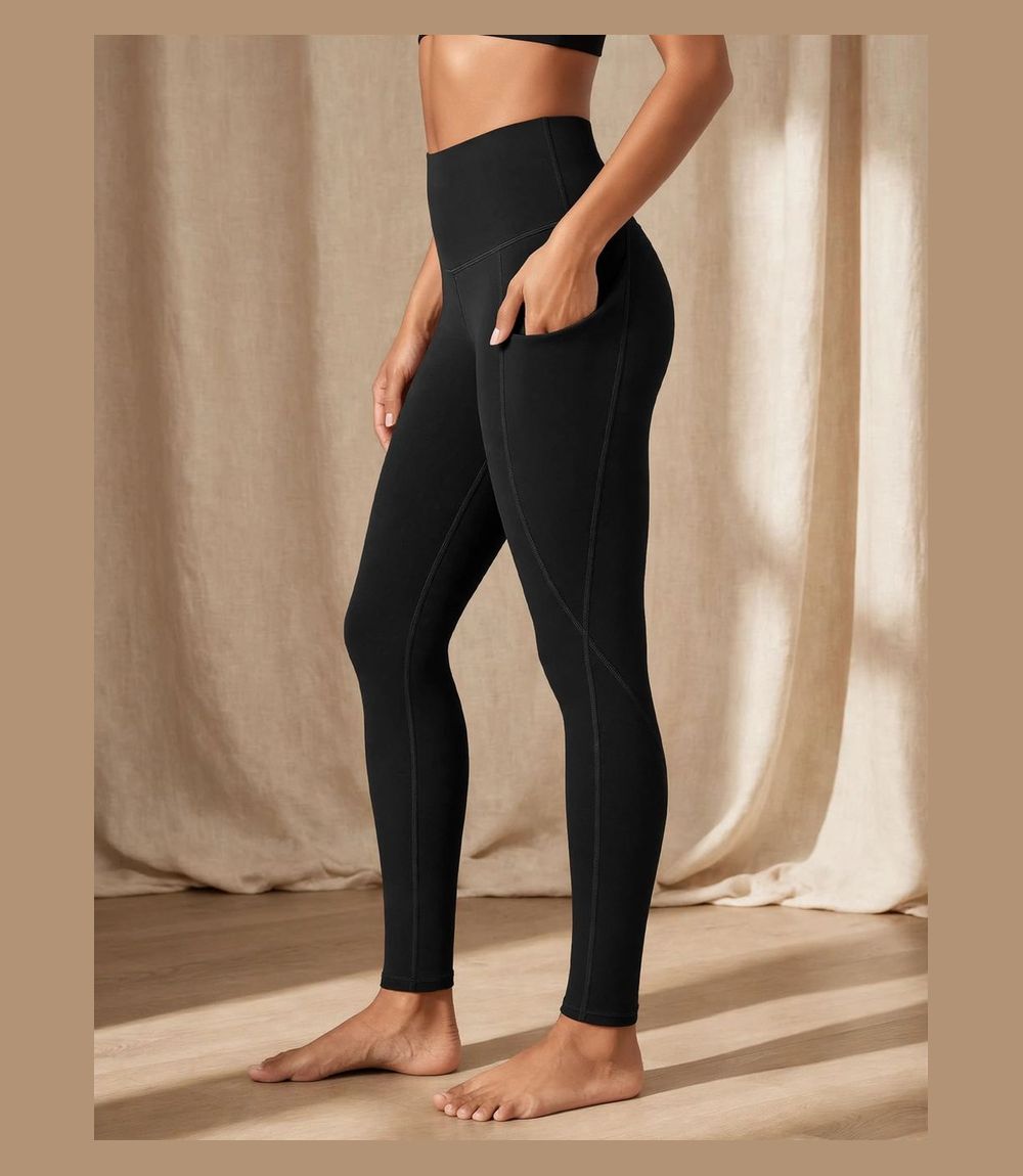 SINOPHANT high waisted leggings with pockets for women - stocking stuffer for fitness lovers under $10