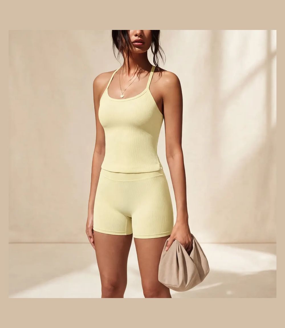 SUUKSESS Women's Workout Romper One Piece